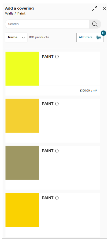 Coverings property window