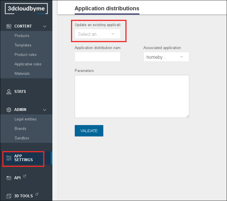 Application Distribution