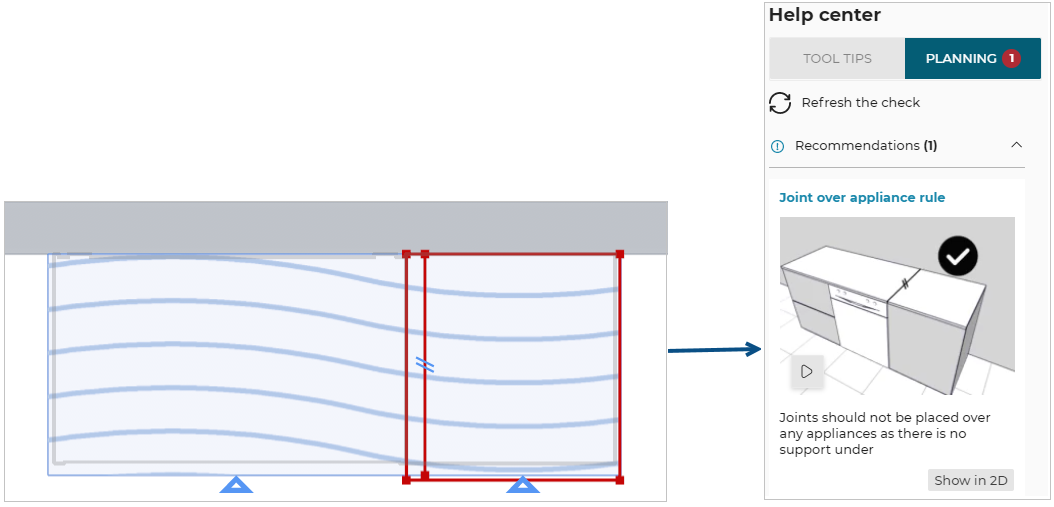 Joint wrong position