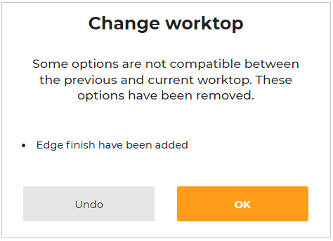 Replacing custom worktop