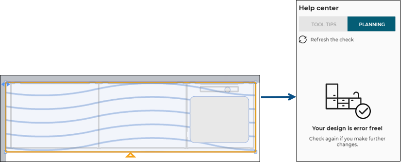 Tap hole with quartz worktop