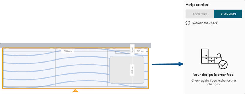 Tap hole and quartz woktop