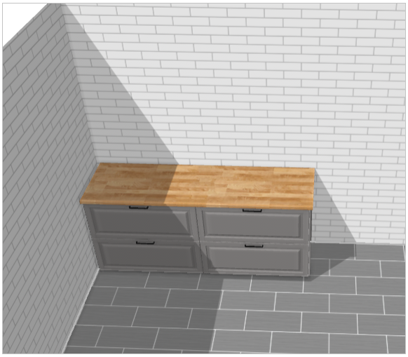Double Island Worktop