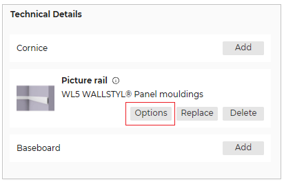 Options Moulding