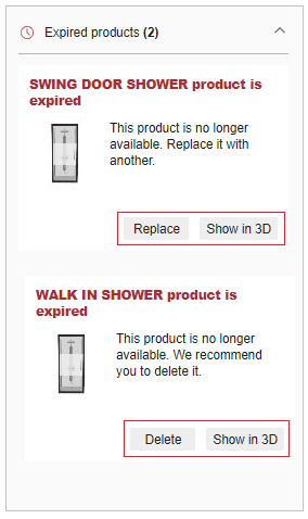 Help center Expired product