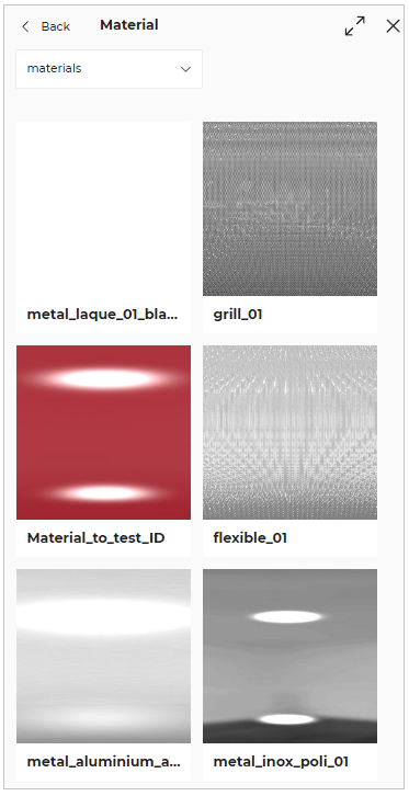 Material Catalog