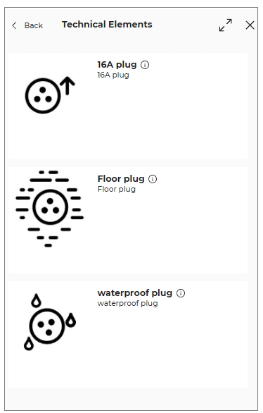 Technical Element Catalog